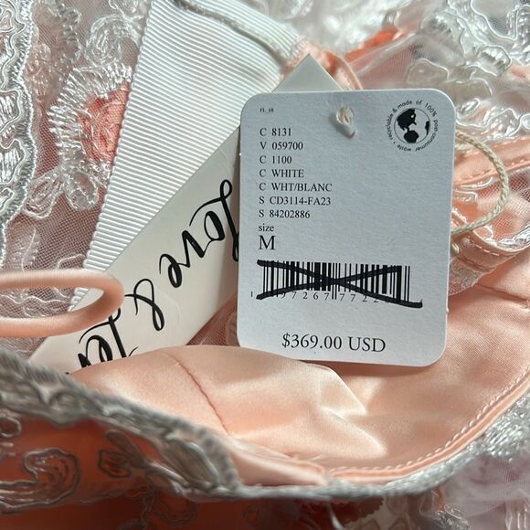 New free People For Love & Lemons Tessa Midi Dress/ Size M - Picture 11 of 11